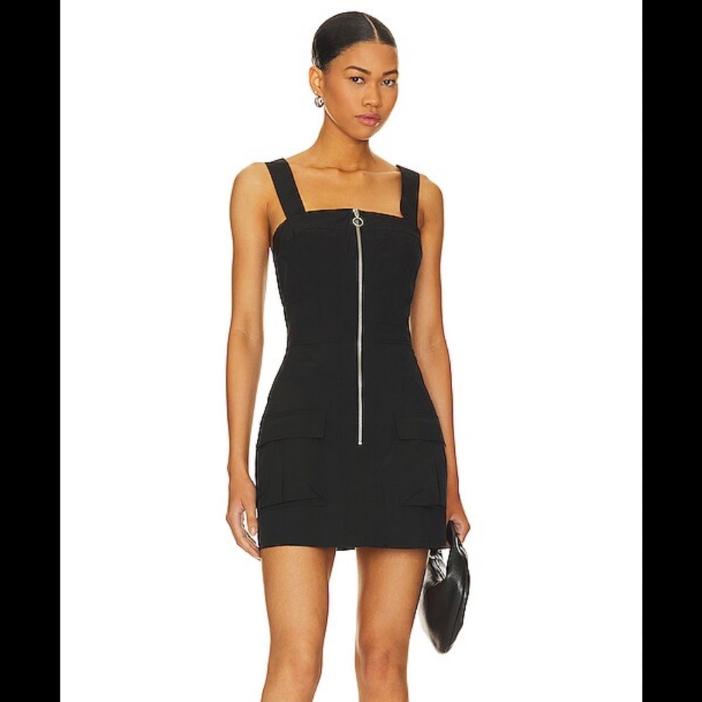 Amanda Uprichard • Gage Mini Dress in Black • small • nwot $255